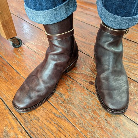 Benzein The Kai Jodhpur in Maryam Brown Horsebutt