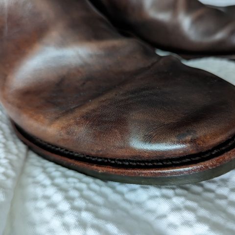 View photo of Benzein Jodhpur Boots in Maryam Brown Horsebutt