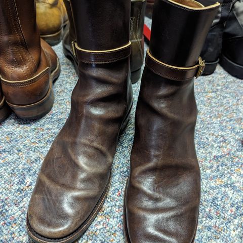 View photo of Benzein Jodhpur Boots in Maryam Brown Horsebutt