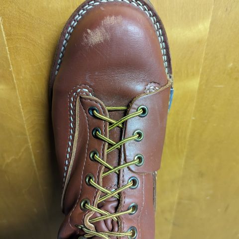 Wesco Highliner in Seidel Redwood Oil Tan
