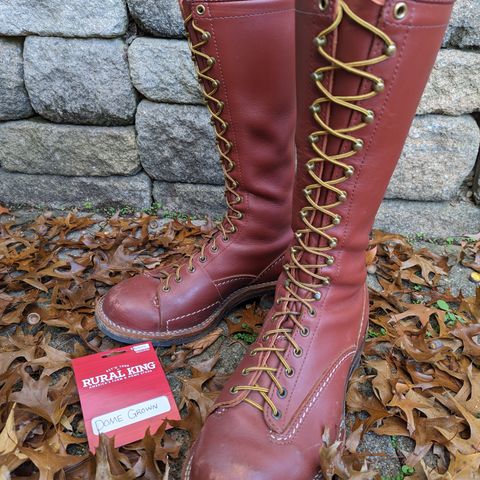Wesco Highliner in Seidel Redwood Oil Tan