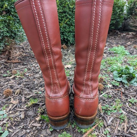 Wesco Highliner in Seidel Redwood Oil Tan