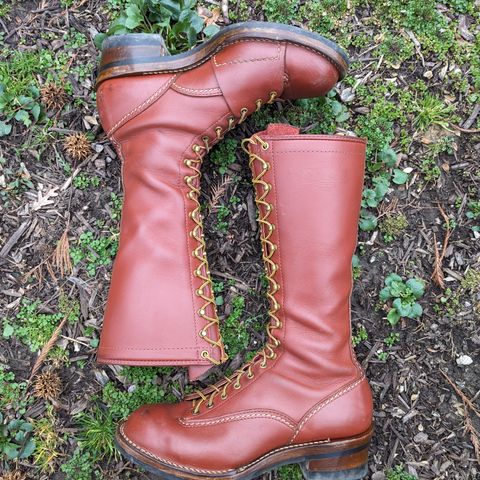Wesco Highliner in Seidel Redwood Oil Tan