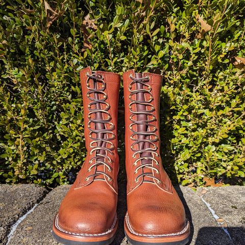 Nicks MTO in Wickett & Craig Medium Brown Milled Traditional Harness