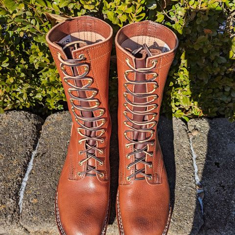 Nicks MTO in Wickett & Craig Medium Brown Milled Traditional Harness