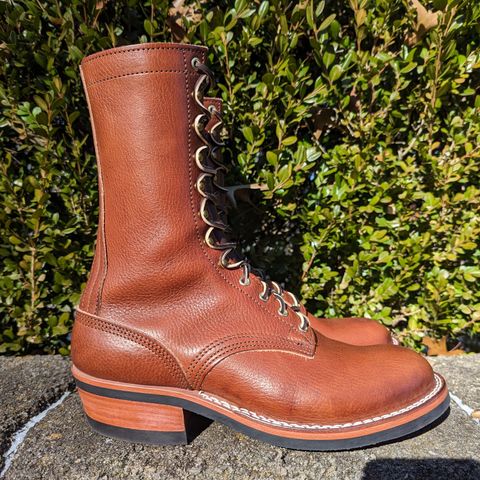 Nicks MTO in Wickett & Craig Medium Brown Milled Traditional Harness