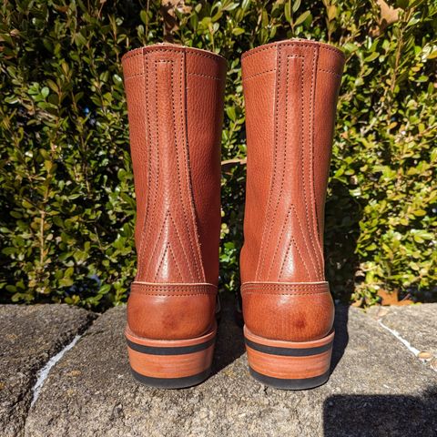Nicks MTO in Wickett & Craig Medium Brown Milled Traditional Harness