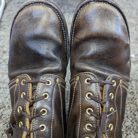 Unsung U 22-1 Slog Boot in Wickett & Craig Olive H Latigo
