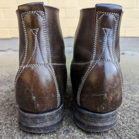 Unsung U 22-1 Slog Boot in Wickett & Craig Olive H Latigo