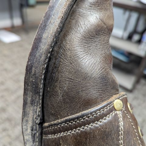 Unsung U 22-1 Slog Boot in Wickett & Craig Olive H Latigo
