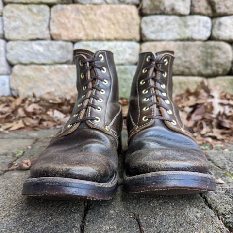 Unsung U 22-1 Slog Boot in Wickett & Craig Olive H Latigo