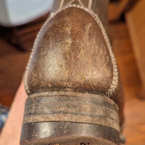 Unsung U 22-1 Slog Boot in Wickett & Craig Olive H Latigo