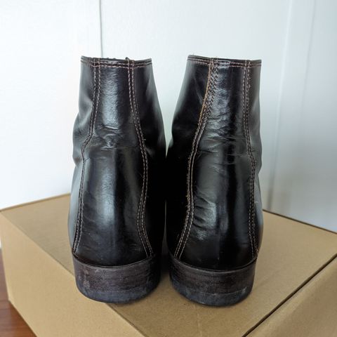 The 2 Monkeys Sportif Boots in Du Puy Patina Crust "Dyeable" French Calf