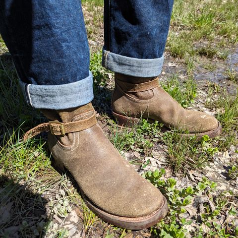 Unsung Renegade Cowboy in Wickett & Craig Olive H Latigo