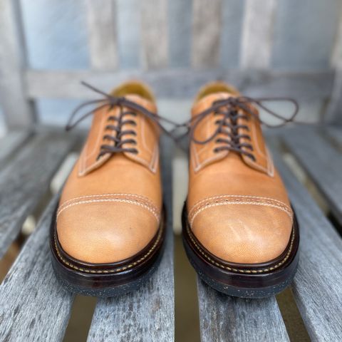 Sagara Officer Shoes in Maryam Natural Horsebutt