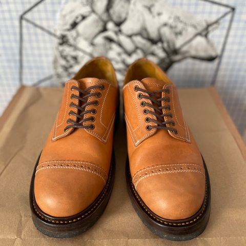 Sagara Officer Shoes in Maryam Natural Horsebutt