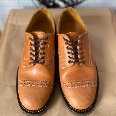 Sagara Officer Shoes in Maryam Natural Horsebutt