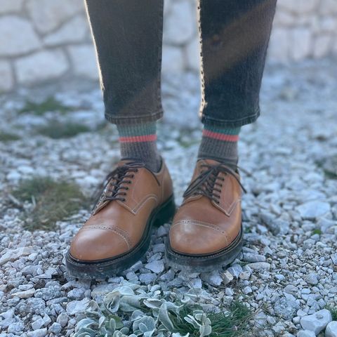 Sagara Officer Shoes in Maryam Natural Horsebutt