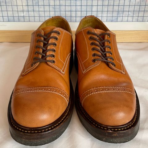 Sagara Officer Shoes in Maryam Natural Horsebutt