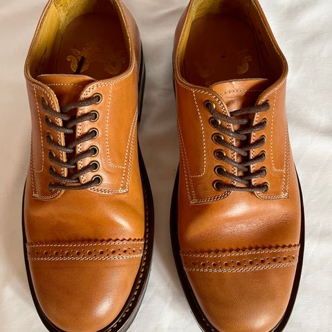 Sagara Officer Shoes in Maryam Natural Horsebutt