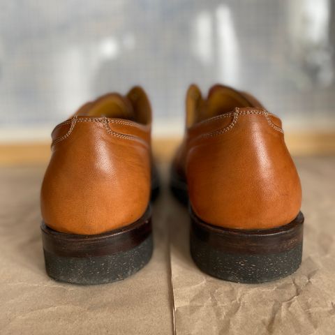 View photo of Sagara Officer Shoes in Maryam Natural Horsebutt