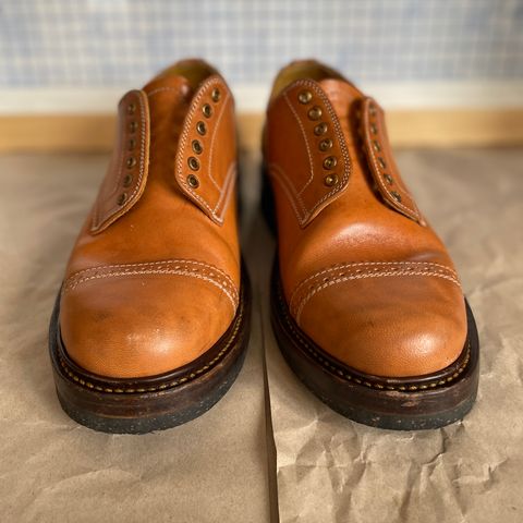 Sagara Officer Shoes in Maryam Natural Horsebutt