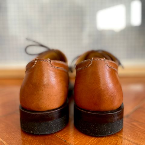 View photo of Sagara Officer Shoes in Maryam Natural Horsebutt