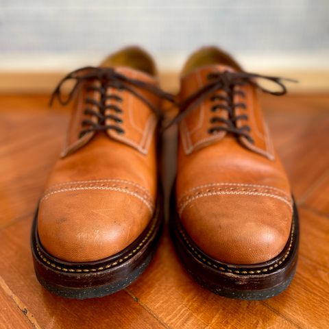 View photo of Sagara Officer Shoes in Maryam Natural Horsebutt