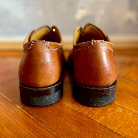 View photo of Sagara Officer Shoes in Maryam Natural Horsebutt