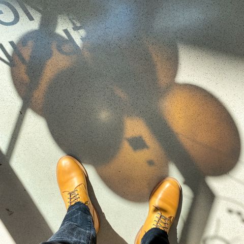 Viberg Officer Boot in Shinki Camel Latigo Horsehide