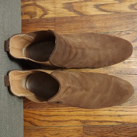 Bomberos Unlisted Model in Snuff Waterproof German Suede
