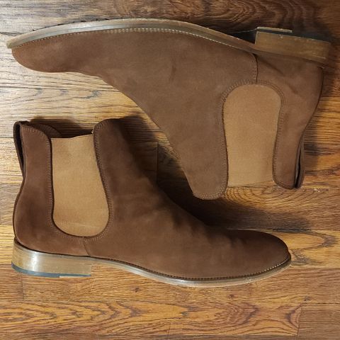 Bomberos Unlisted Model in Snuff Waterproof German Suede