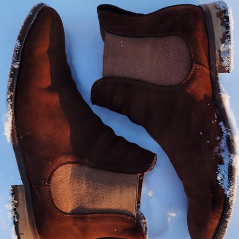 Bomberos Unlisted Model in Snuff Waterproof German Suede
