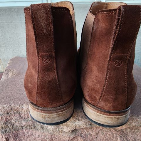 Bomberos Unlisted Model in Snuff Waterproof German Suede