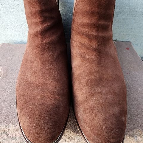 Bomberos Unlisted Model in Snuff Waterproof German Suede
