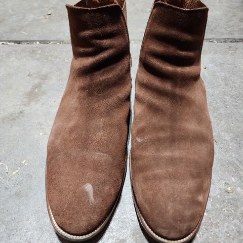 Bomberos Unlisted Model in Snuff Waterproof German Suede