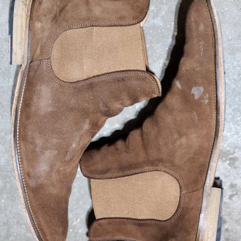 Bomberos Unlisted Model in Snuff Waterproof German Suede