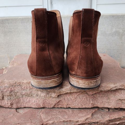 Bomberos Unlisted Model in Snuff Waterproof German Suede