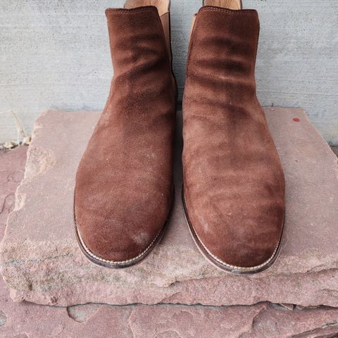 Bomberos Unlisted Model in Snuff Waterproof German Suede