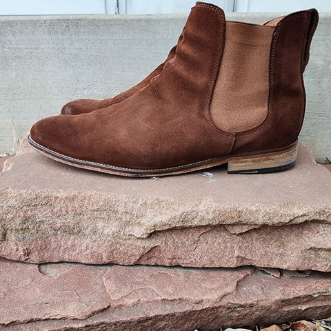 Bomberos Unlisted Model in Snuff Waterproof German Suede