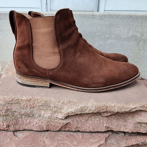 Bomberos Unlisted Model in Snuff Waterproof German Suede