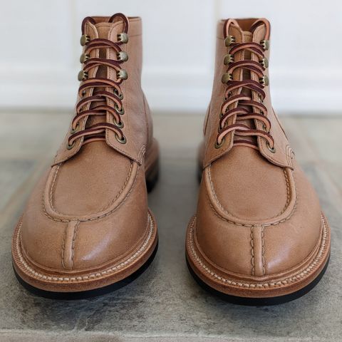 Grant Stone Ottawa Boot in Incas Natural Kangaroo