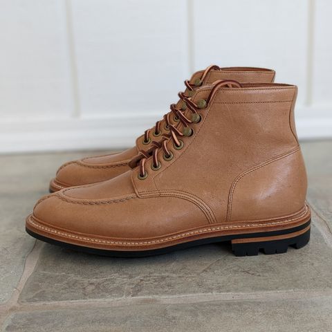 Grant Stone Ottawa Boot in Incas Natural Kangaroo
