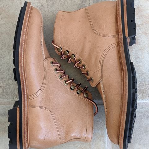 Grant Stone Ottawa Boot in Incas Natural Kangaroo