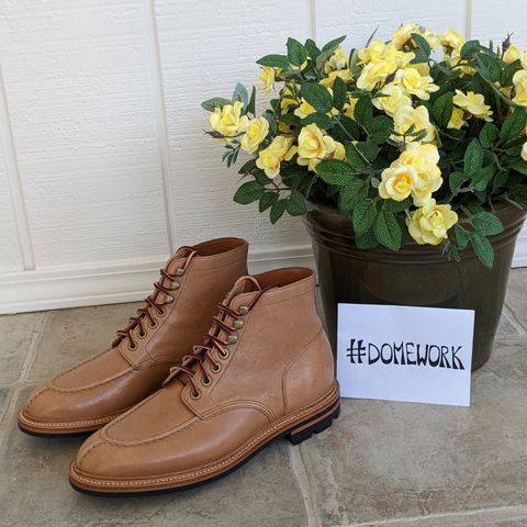 Grant Stone Ottawa Boot in Incas Natural Kangaroo