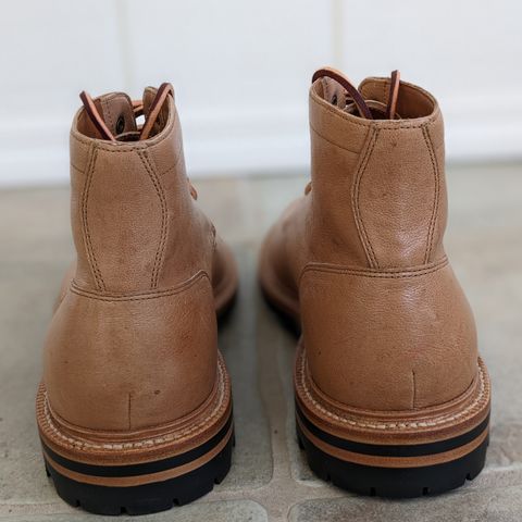Grant Stone Ottawa Boot in Incas Natural Kangaroo