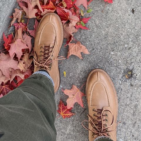 Grant Stone Ottawa Boot in Incas Natural Kangaroo