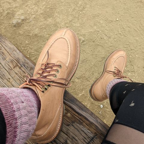 Grant Stone Ottawa Boot in Incas Natural Kangaroo