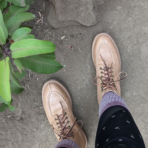 Grant Stone Ottawa Boot in Incas Natural Kangaroo