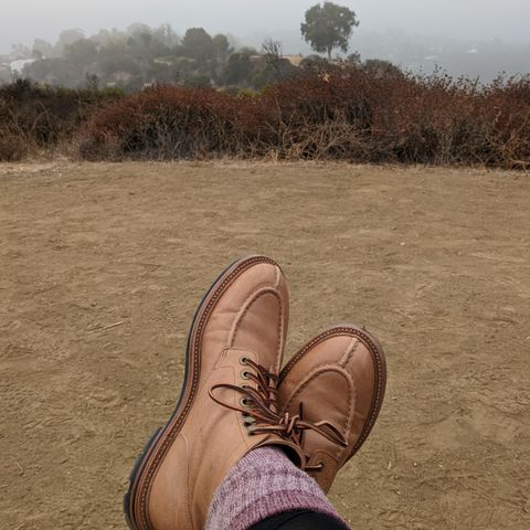Grant Stone Ottawa Boot in Incas Natural Kangaroo